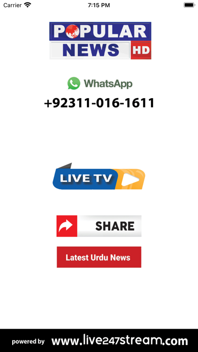 Popular News TV Screenshot
