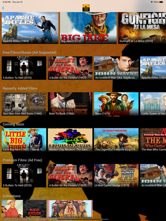 Screenshot #6 pour Western Cowboy Movies