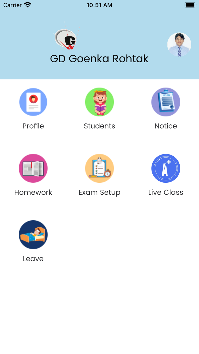 GD Goenka Rohtak ERP