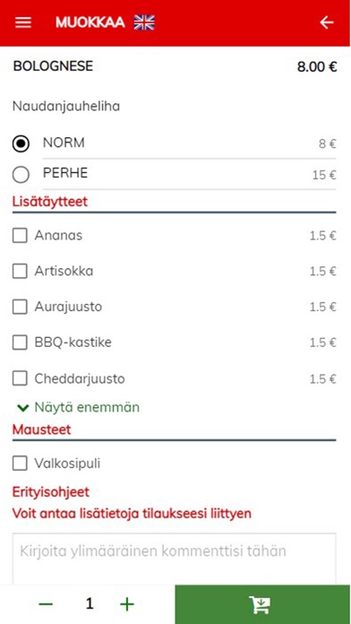 Screenshot #3 pour Ahtialan Pizza