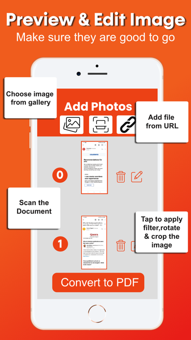 PDF Photos - JPG to PDF Screenshot