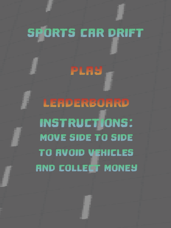 Sports Car Drift