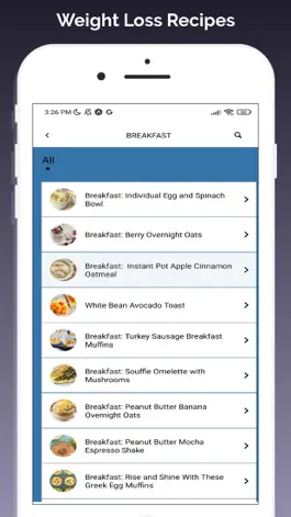 Game screenshot Weight Loss Recipes App apk