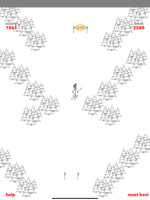 Screenshot #6 pour Ski Snow Race