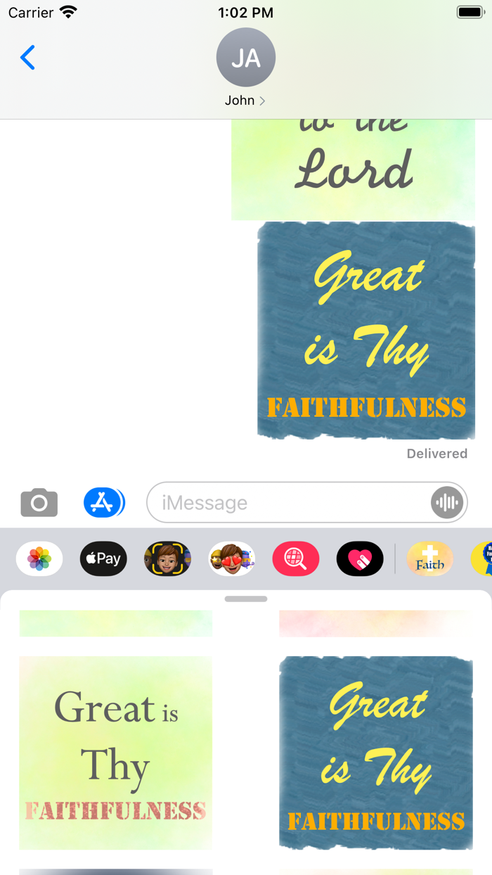 faith stickers