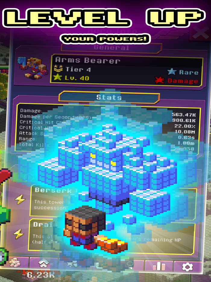 Idle TD Heroes vs Zombies