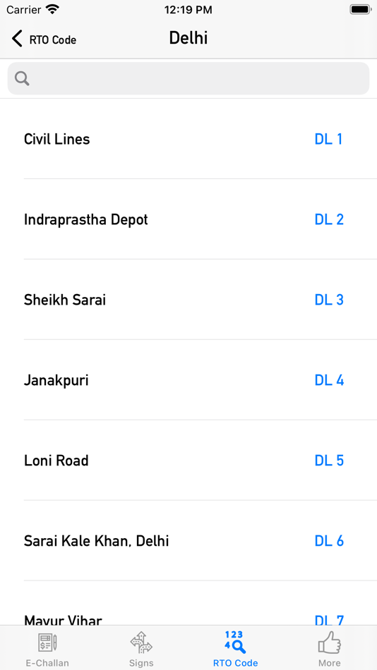 #4. Echallan and signal (iOS) By: Abhayrajsinh Vala
