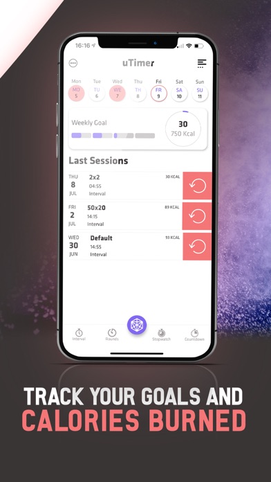 Interval Timer Tabata & Hiit screenshot 2