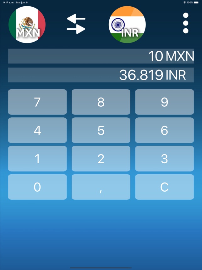 Convertisseur monnaie Multi dans l'App Store