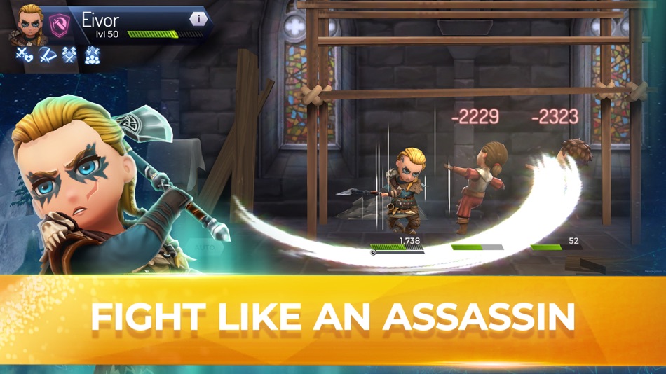 #3. Assassin’s Creed Rebellion (iOS) 由: Ubisoft