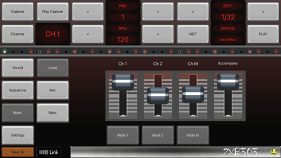Screenshot #2 pour 2XB303 Bass Sequencer EDM-303