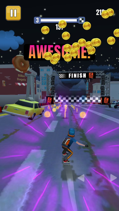 Screenshot #3 pour Faily Skater Street Racer