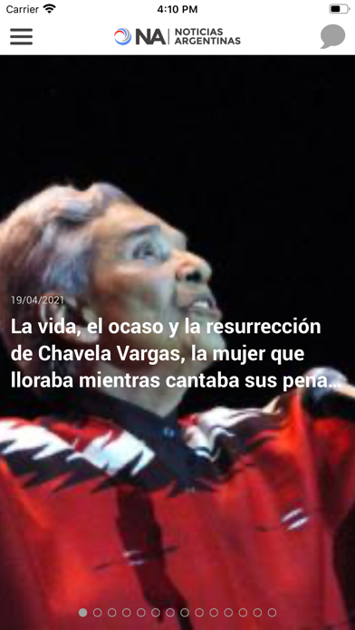 NA - Noticias Argentinas Screenshot