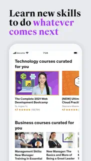 udemy business iphone capturas de pantalla 1