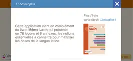 Game screenshot Mémo Latin apk