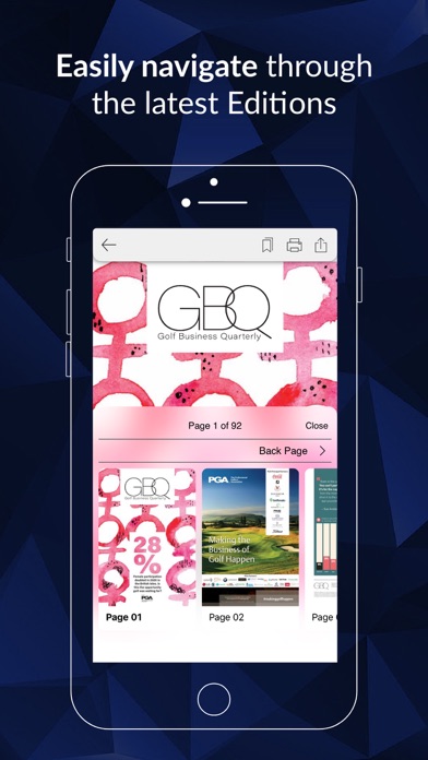 Golf Business Quarterly Screenshot