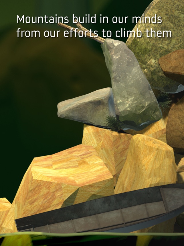 Getting Over It with Bennett Foddy is a game about using a sledgehammer to  climb a mountain 