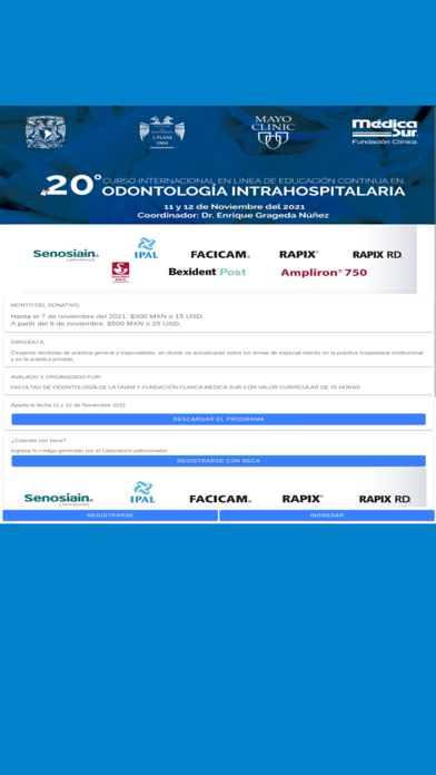 Curso de Odontologia Online Screenshot
