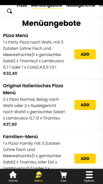 Pizza Heimservice Taufkirchen Screenshot