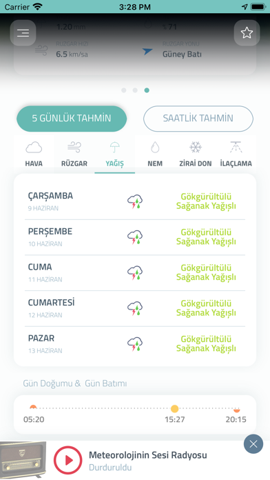 Tarımsal Hava Tahmini Screenshot