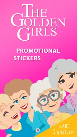 Game screenshot Golden Girls Promo Stickers mod apk