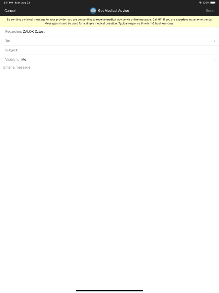 Sutter Health My Health Online