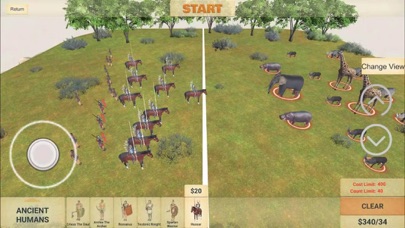 Animal battle simulator:Humans screenshot 2