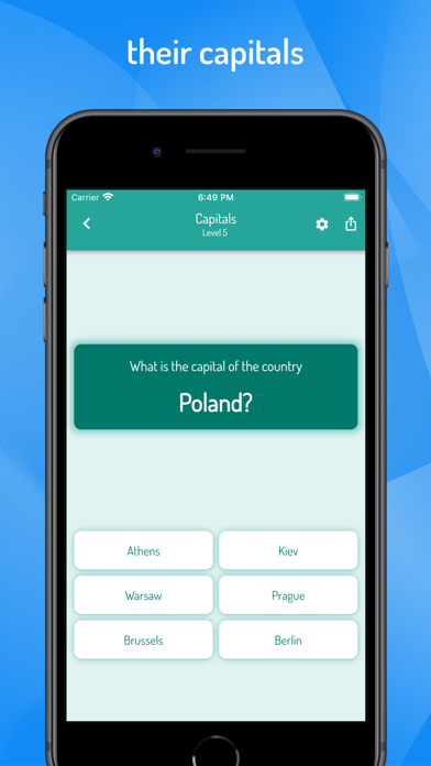 Quiz World Countries & Cities Screenshot