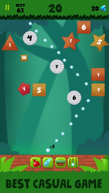 Jungle Ball Bricks Breaker screenshot-4