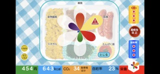 Myべんと！【CO2排出量/栄養バランス/食料自給率】のおすすめ画像2