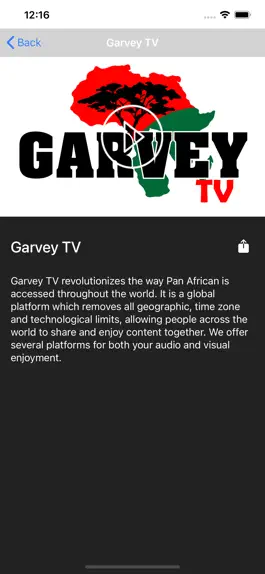 Game screenshot Garvey TV Network apk