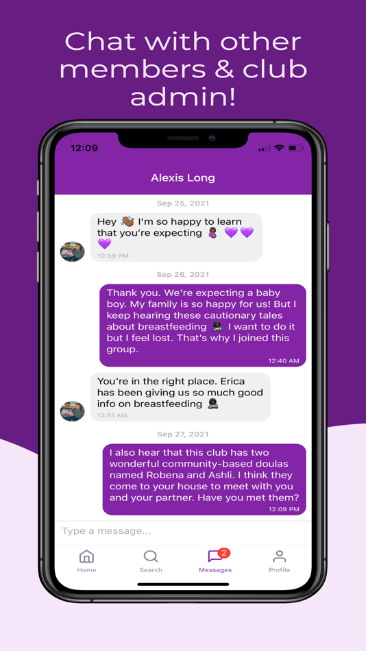 #2. BMBFA B'Right Hub (iOS) Podle: Black Mother's Breastfeeding Association