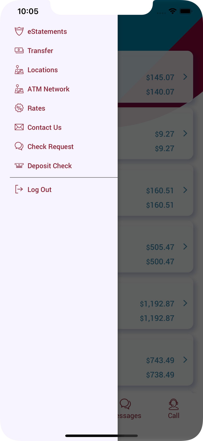 Dillards FCU Mobile App
