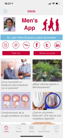 Game screenshot Men's App - Salud del Hombre mod apk