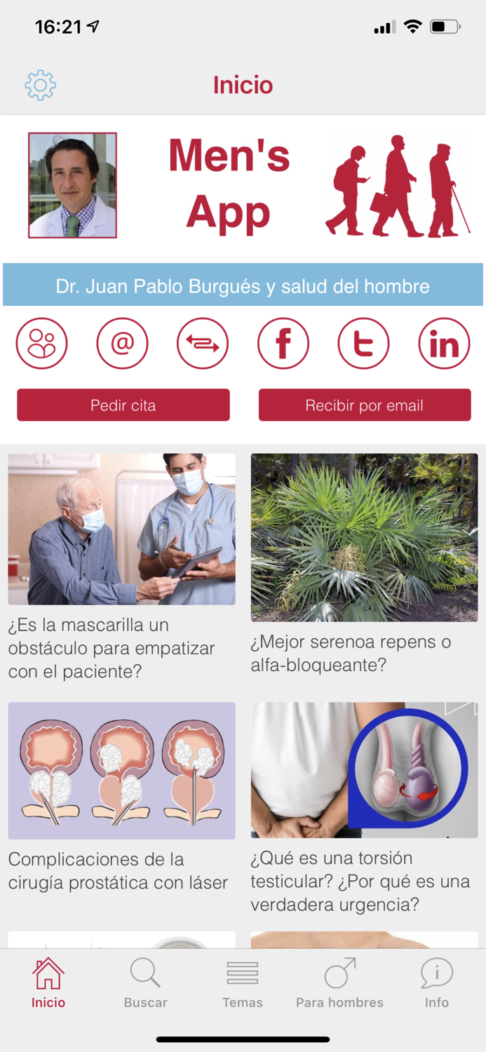 Mens App - Salud del Hombre