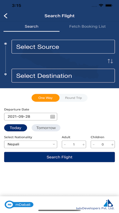 SNS Banking Screenshot
