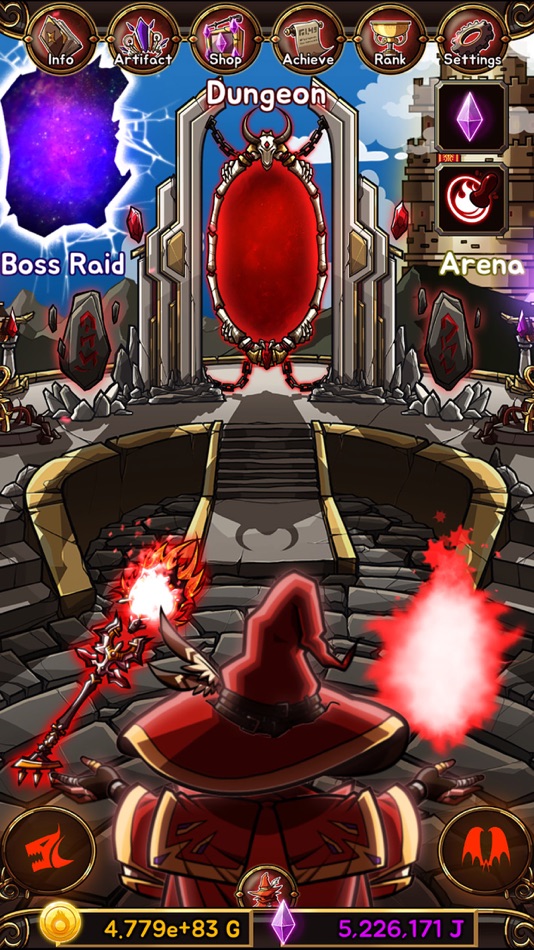 #10. FireWizardRPG (iOS) Podle: Jisu Im