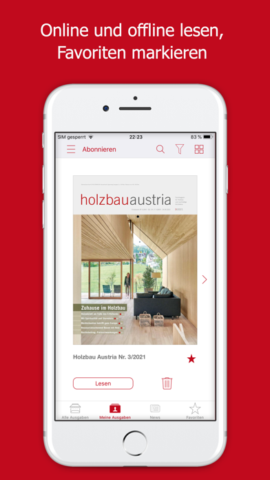 Holzbau Austria Screenshot