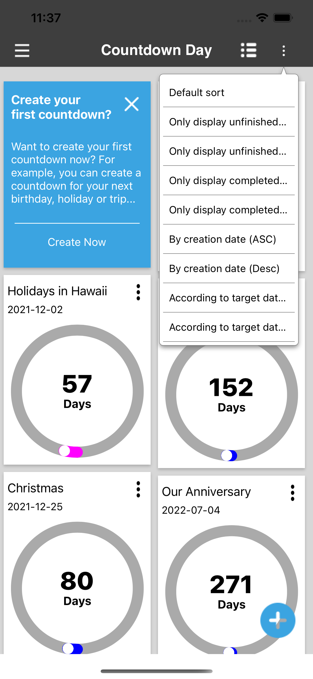 Countdown Day -CountdownWidget