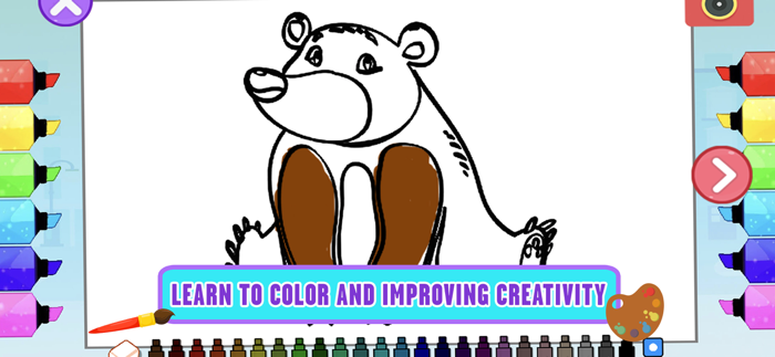 Animal Games Coloring Pages