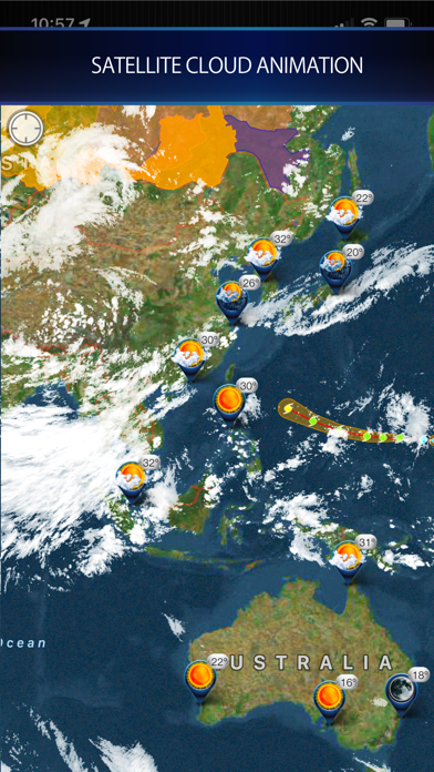 Typhoon  台風情報·嵐経路図·サイクロン衛星レーダーのおすすめ画像4
