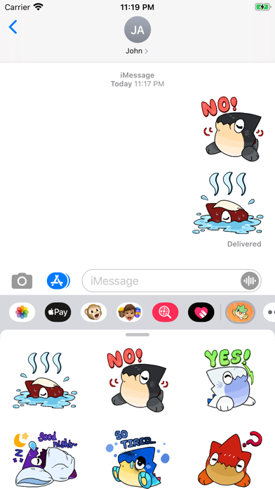 Dragon Drop Sticker Pack Screenshot