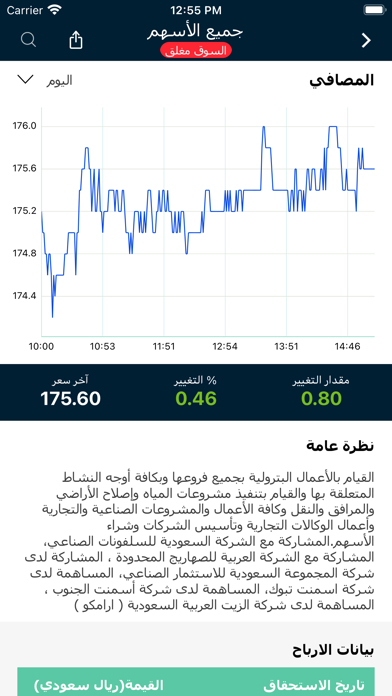 Saudi Exchange Screenshot