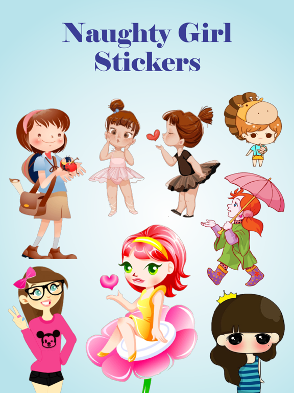 Screenshot #1 for Naughty Girls Emojis