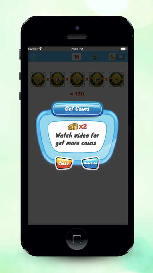 #6. Math workout brain puzzle (iOS) 由: Merbin Joe