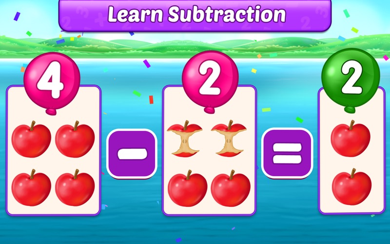 math kids - add,subtract,count iphone screenshot 2