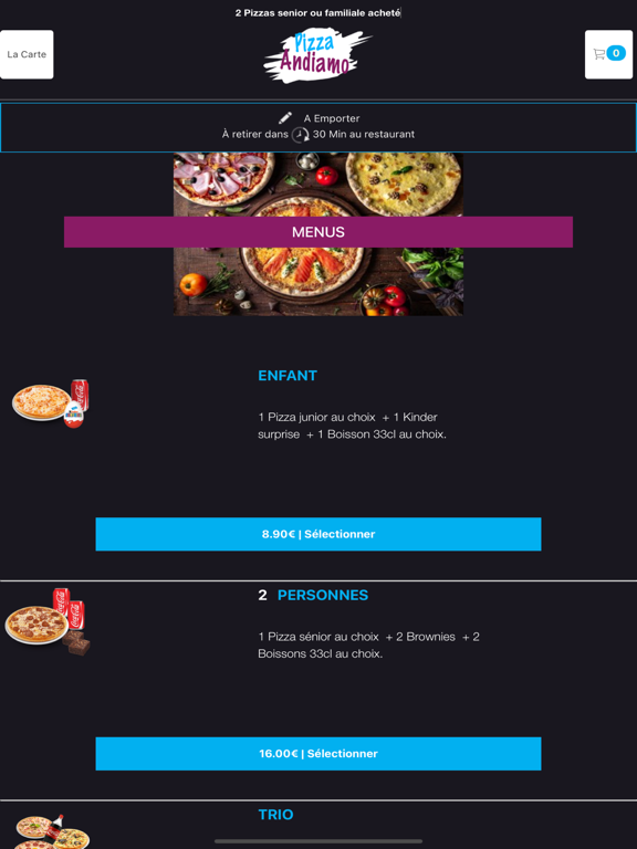 Screenshot #6 pour Andiamo Pizza