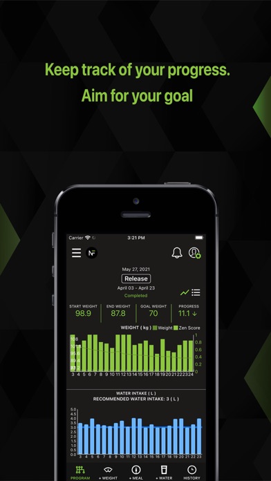 Nutritional Fitness Screenshot