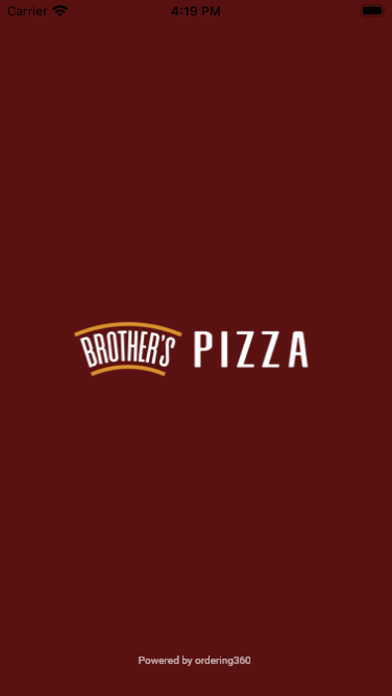 Brother's Pizza - Restaurant Screenshot