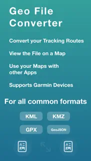 geo file converter - gpx kml iphone screenshot 1